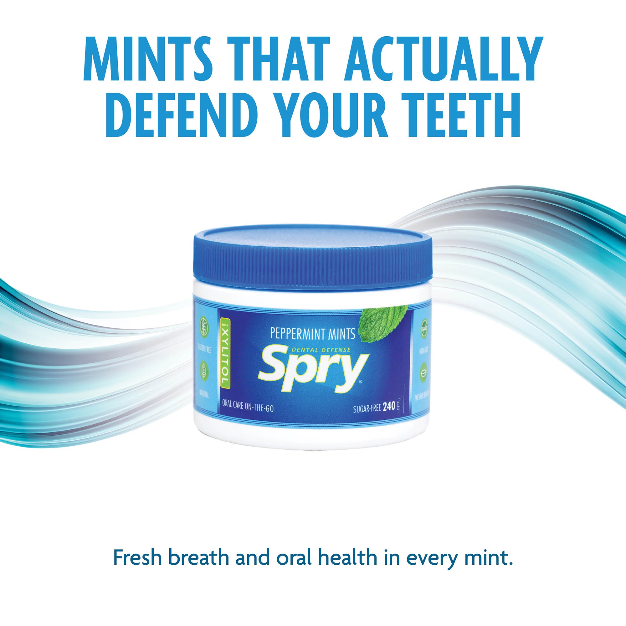Spry Xylitol Mints – Sugar-Free Breath Freshener