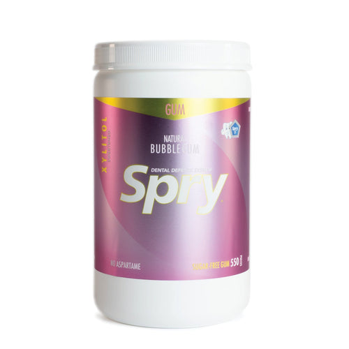 Spry Natural Bubble Gum 550ct Xylitol Gum