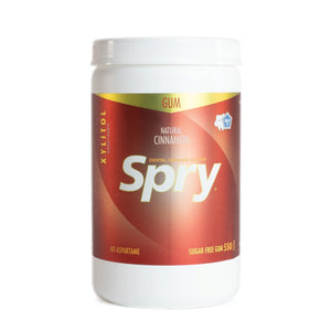 Spry Natural Cinnamon 550ct Xylitol Gum