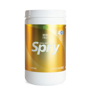 Spry Natural Fruit 550ct Xylitol Gum