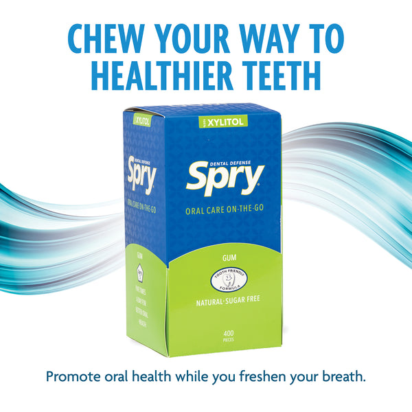 Xylitol Gum, Mixed Natural Flavors, 400ct Sample Gravity Feed