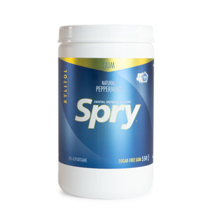 Spry Natural Peppermint 550ct Xylitol Gum