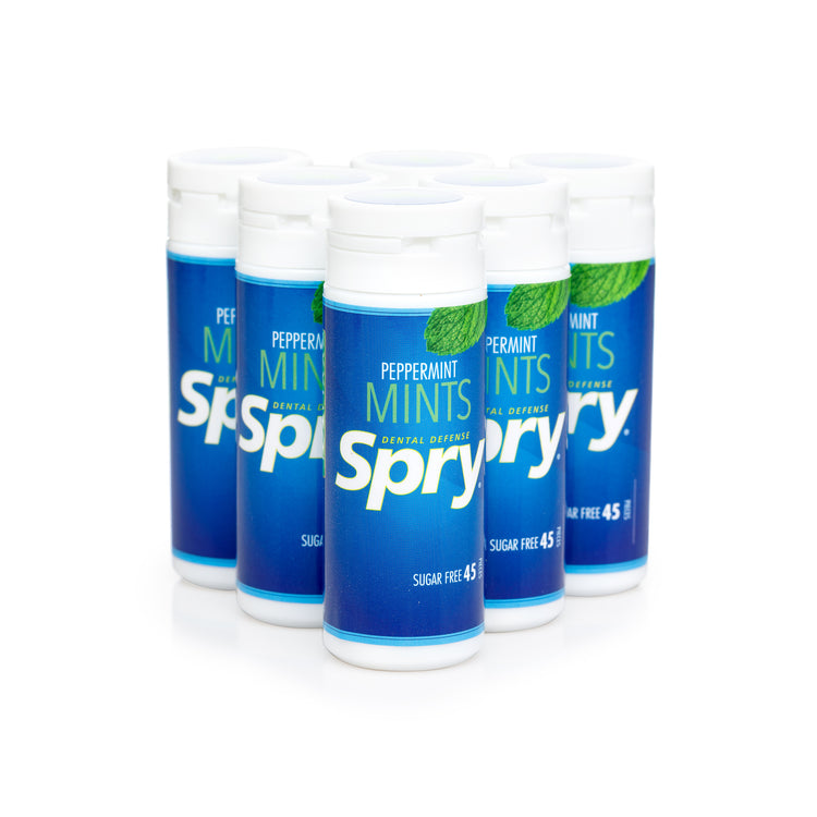 Spry Good Small Spry Xylitol Mints – Small Pack, Big Freshness