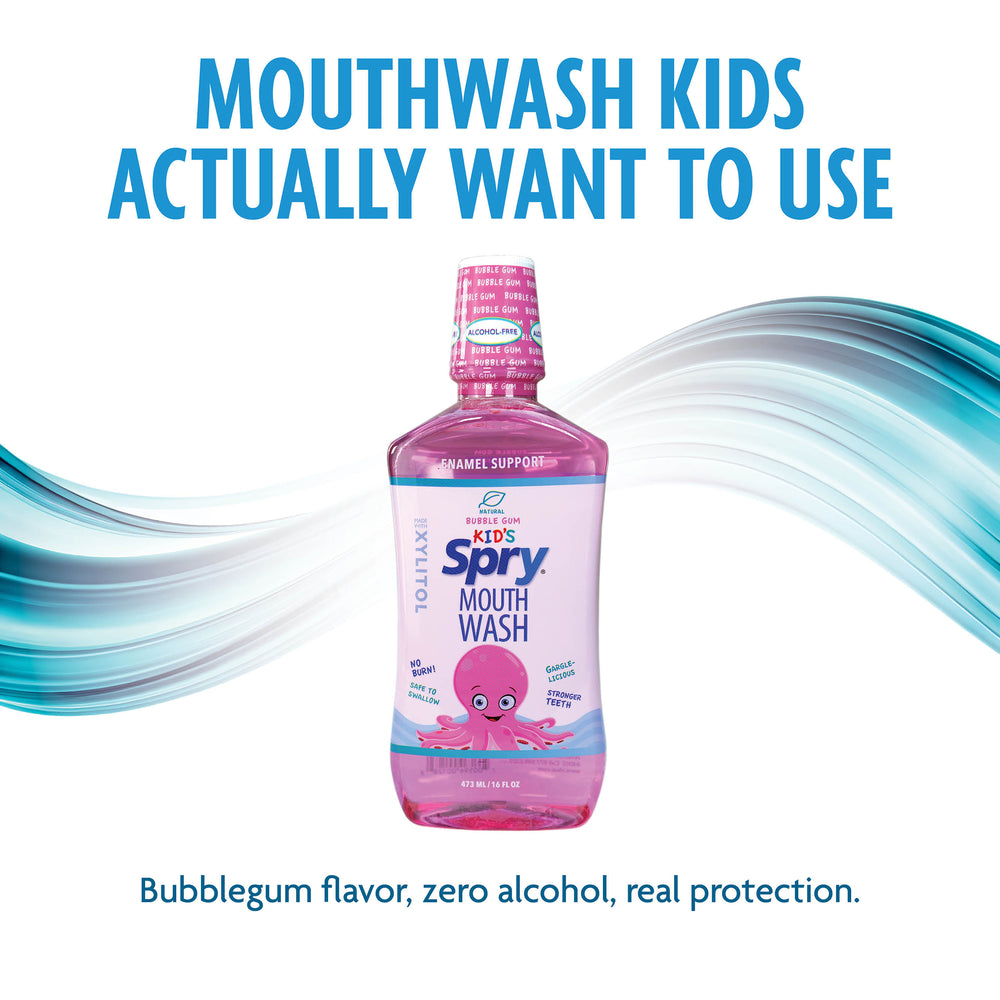 Kids Alcohol-free Bubblegum Mouth Wash
