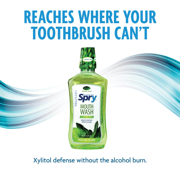 Alcohol-free Herbal Mint Mouth Wash