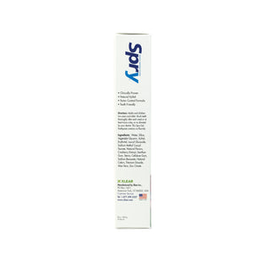 Product packaging with a brand logo on a white background