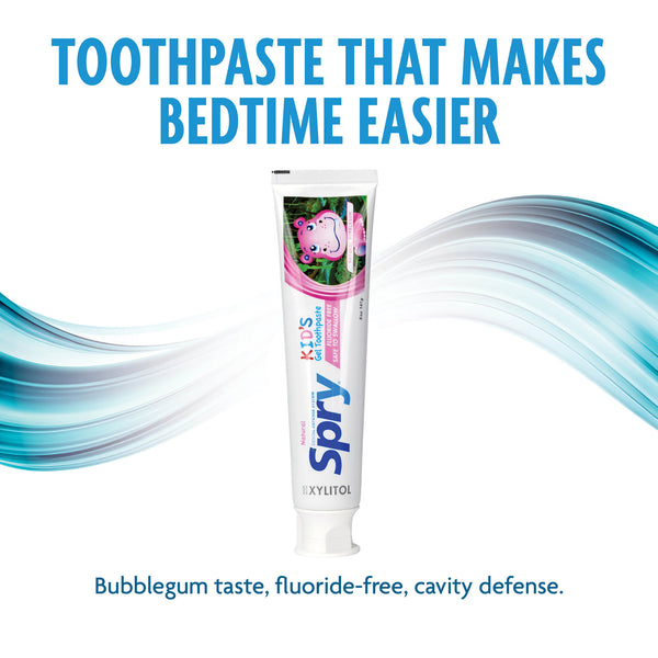 Kid's Bubble Gum Toothpaste, Fluoride-free