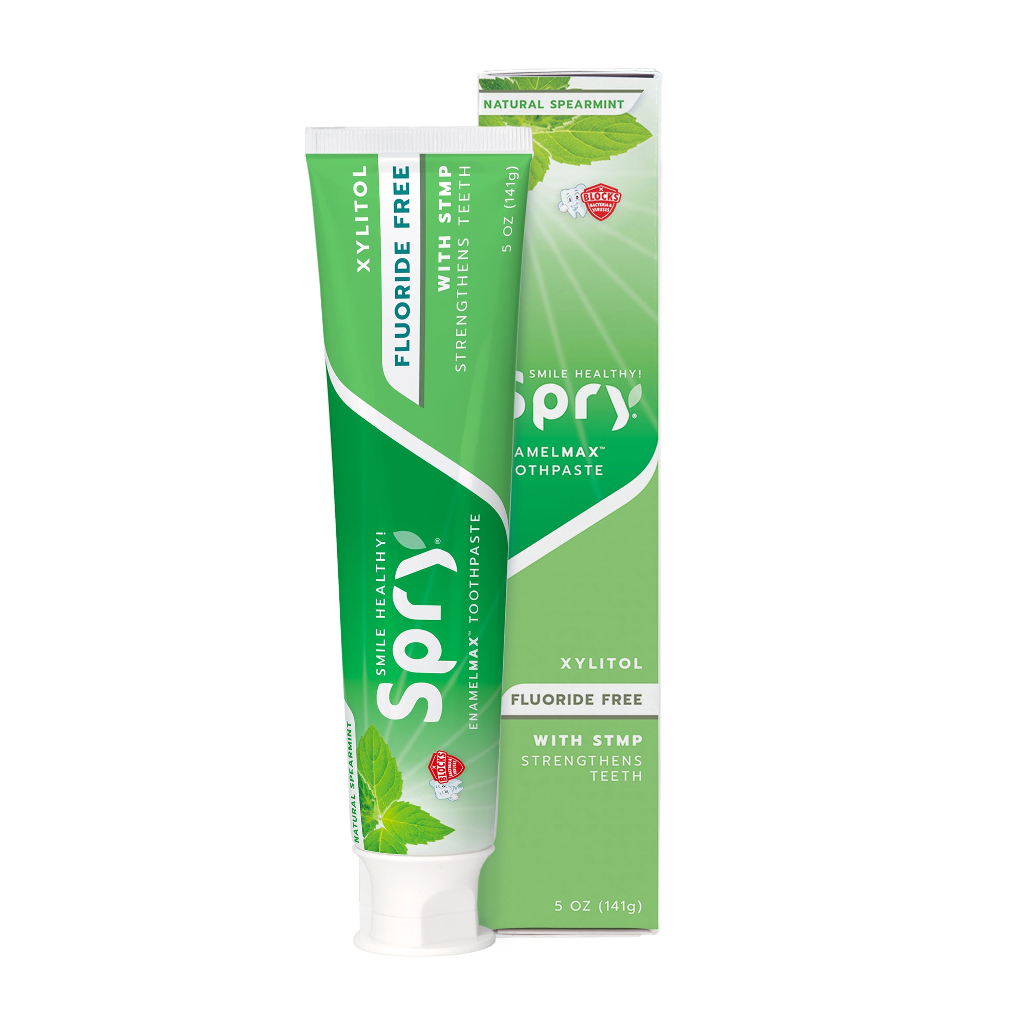 Spry Fluoride-Free Toothpaste – Fresh Breath & Strong Teeth
