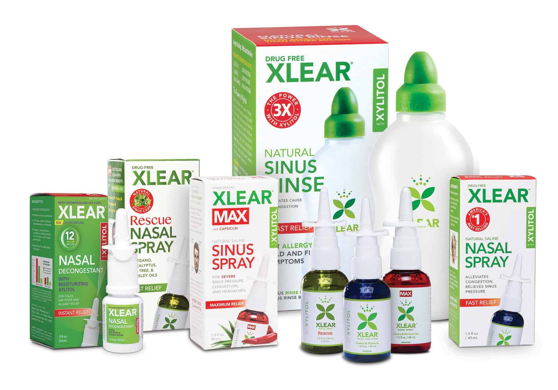 Xlear Sinus Care products group image
