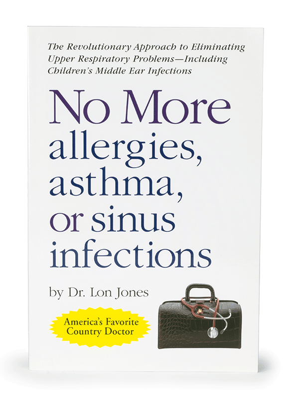 cover image of book No More allergies, asthma, or sinus infections