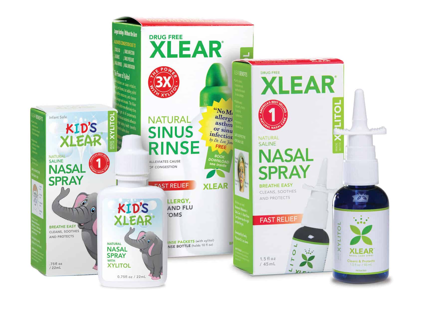 Xlear Nasal Spray - 1.5 Oz - Mustard Seed Wellness