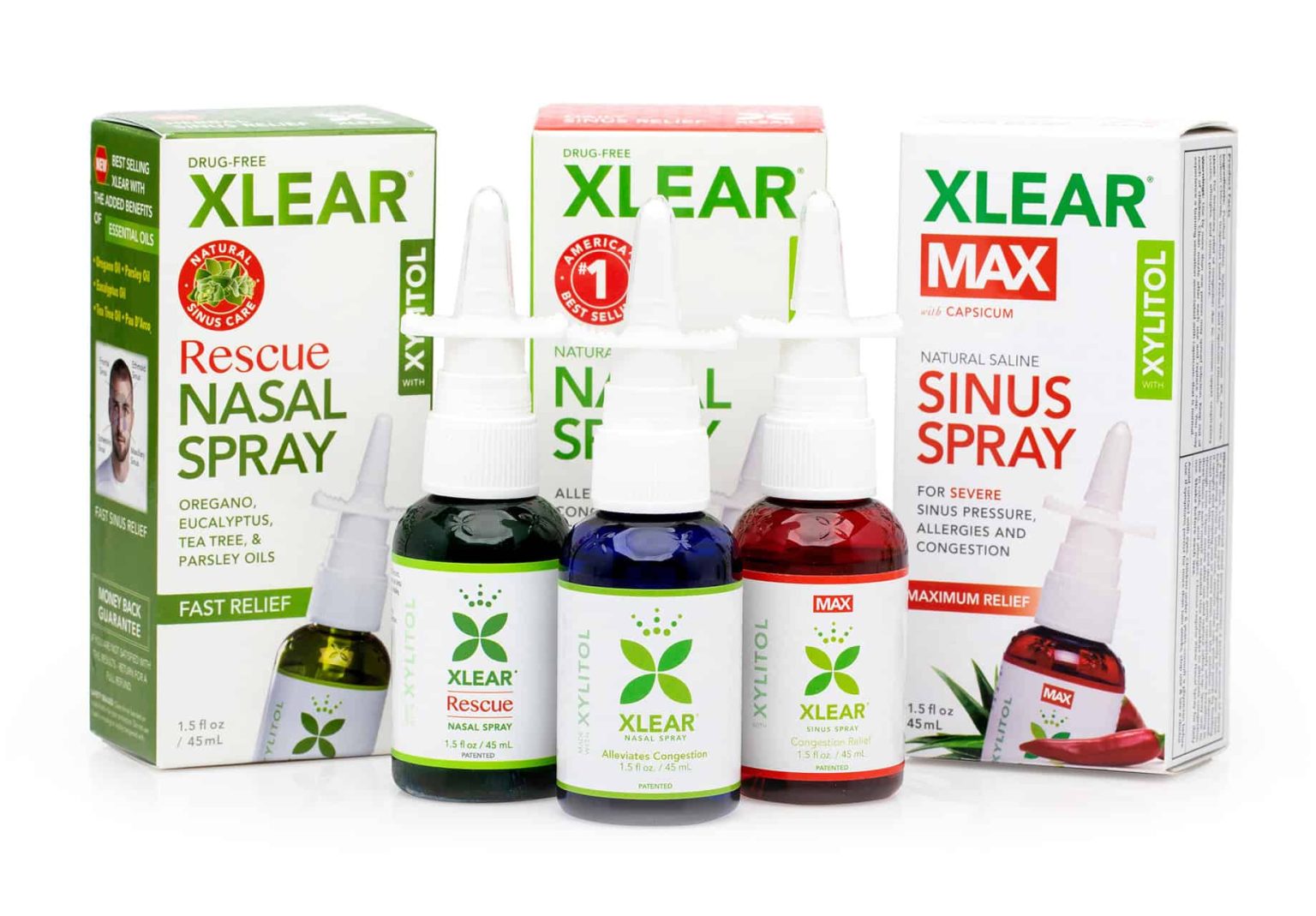 XlearPumpSprays1 Xlear Sinus Care, Dental Defense, & Natural Sweeteners