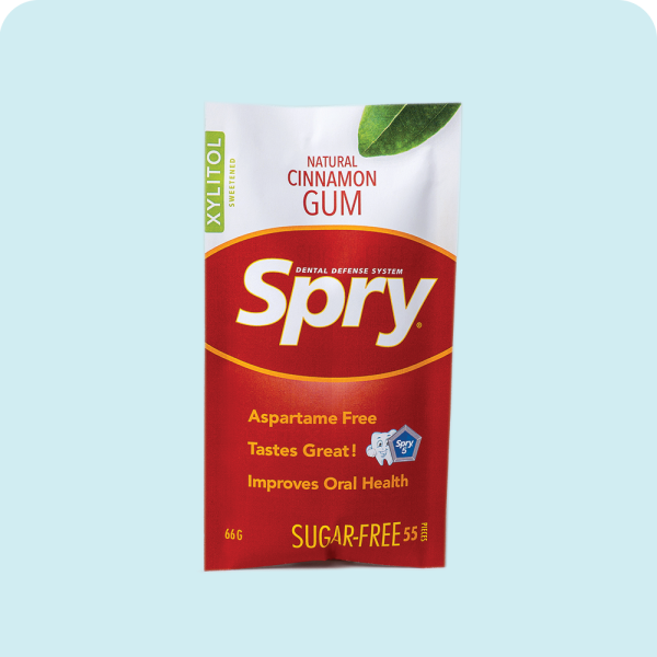 Natural Xylitol Gum, 55ct Bags - Image 3