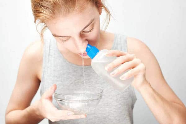 Nasal Irrigation Reduces Symptoms Related to SARS-CoV-2