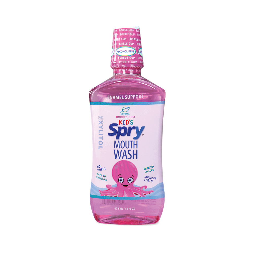 Spry kids' xylitol mouthwash, alcohol-free