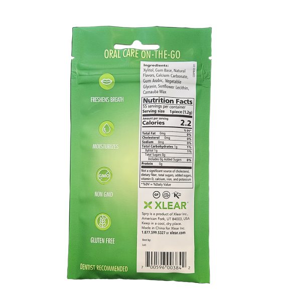 Natural Xylitol Gum, 55ct Bags - Image 5